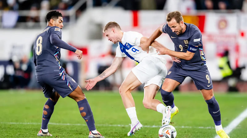 Trận đấu giữa Anh vs Hà Lan tại UEFA Nations League