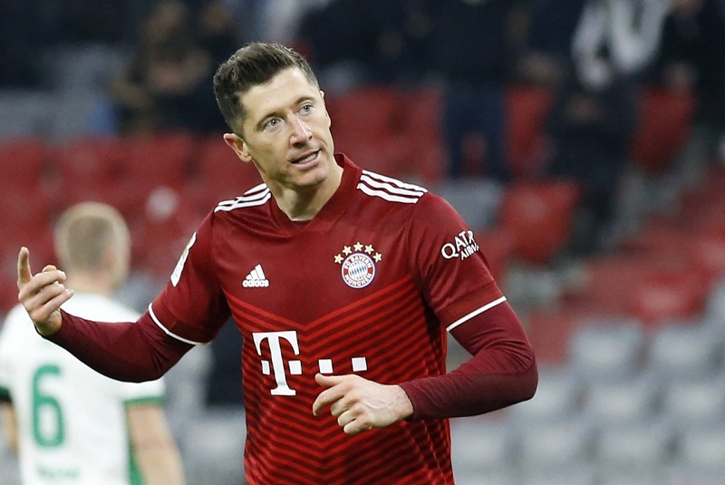 Cầu thủ Lewandowski bị từ chối bàn thắng